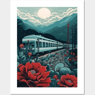 Japanese Train Posters and Art